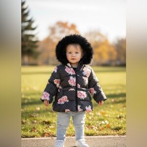 Floral Elegance Rothschild Jacket - 24M